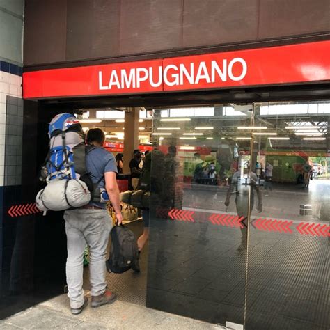 Metro Lampugnano M1 Gallaratese Milano Lombardia