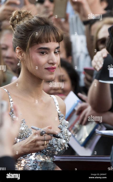 Madrid Spain 29th May 2017 Sofia Boutella Attends The Mummy