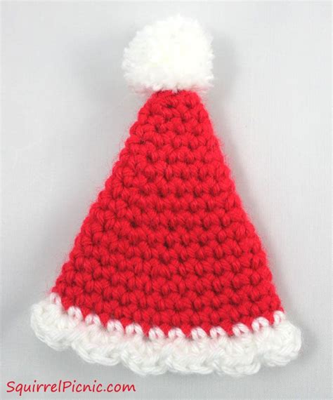 Miniature Santa Hat Free Crochet Pattern A Cute Ornament For Your