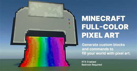 Minecraft Pixel Art To Add On Generator
