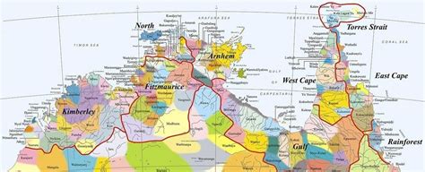 The Most Linguistically Diverse Regions Were Across Australia S North Language Map Map Language