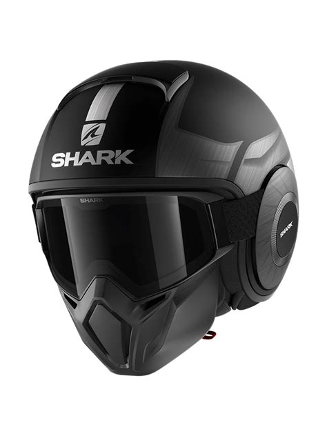 Kask Otwarty Shark Street Drak Tribute Rm Czarny Matowy Sklep Moto