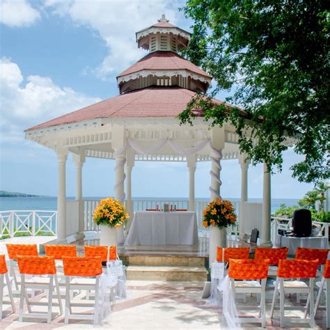 Beach Pergola Wedding Venue In Grand Palladium Jamaica Jamaica