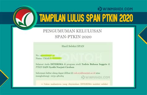 Jalur span ptkin merupakan jalur masuk perguruan tinggi keagamaan islam negeri. CARA MELIHAT PENGUMUMAN SPAN-PTKIN 2020 - CPNS 2021 - DAYA ...