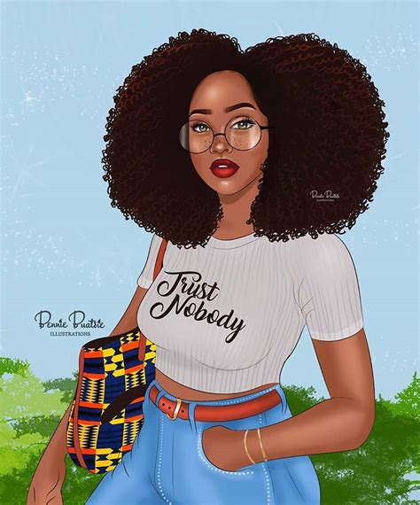 Bennie Buatsie Is Giving Us Artistic And Melanin Filled Makeup Illustrations