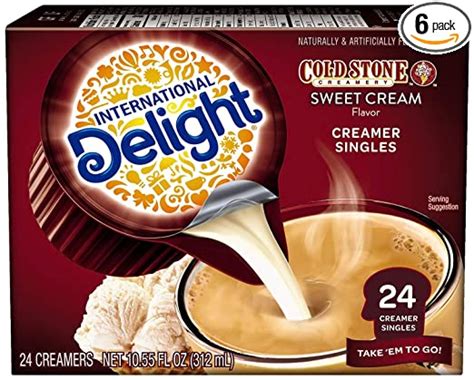 Cold Stone Coffee Creamer Review International Delight Cold Stone