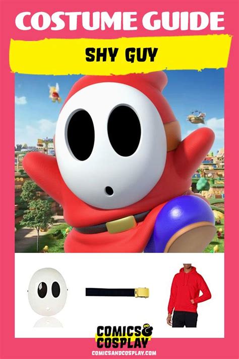 Shy Guy Diy Costume Ideas How To Make Cosplay Mask