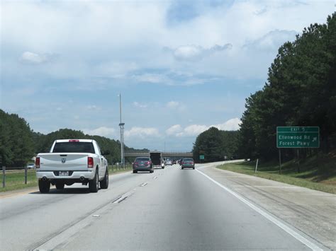 Georgia Interstate 675 Northbound Cross Country Roads