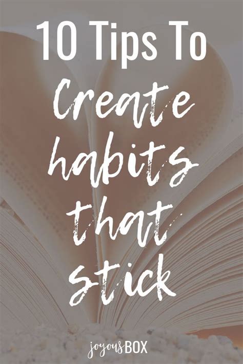10 Tips On How To Create Good Habits That Actually Stick How To
