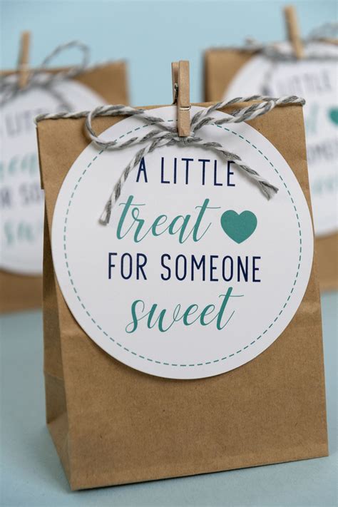 A Little Treat For Someone Sweet Free Printable Printable Templates