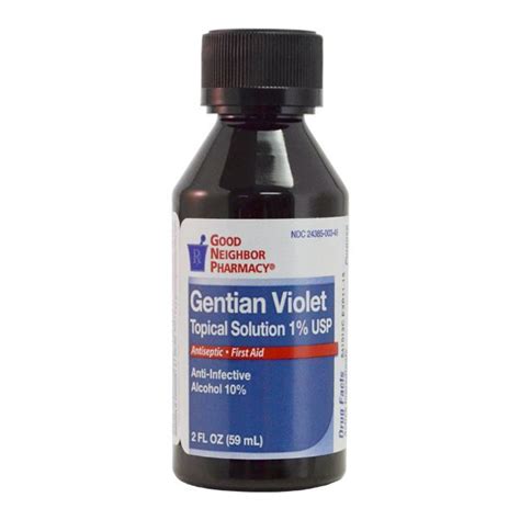 Gentian Violet Antiseptic 2oz