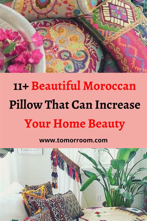 9 Lovely Moroccan Pillow That Can Increase Your Home Beauty Moroccan
