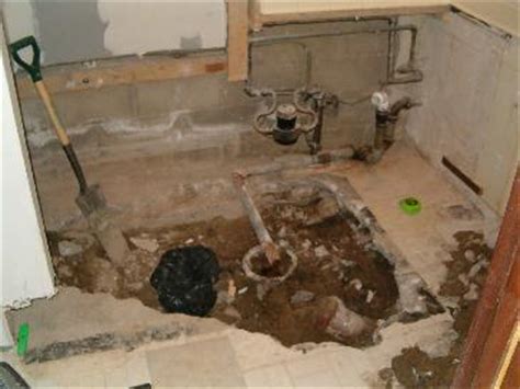 How to change out a toilet in under 20 minutes. Install A Basement Bathroom Pictures and Photos