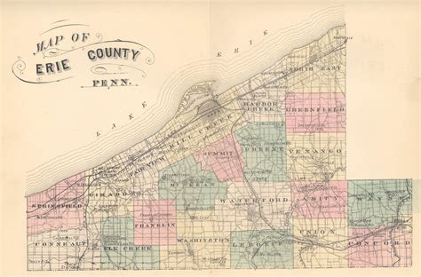 ErieCountyMap,Whitman1884 