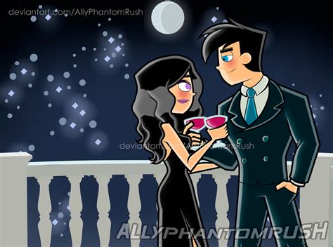 Wonderfull Night By Allyphantomrush Cartoon Profile Pictures Danny Phantom Sam Couple Cartoon