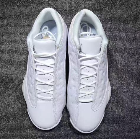 Air Jordan 13 Low White Metallic Silver 310810 100 Sneaker Bar Detroit