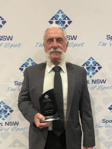 Chris Baker Honoured At The 2023 Sport Nsw Awards Motorcycling Nsw