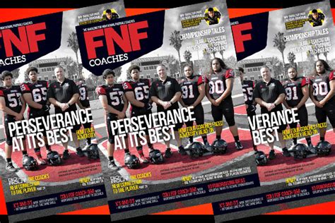 Fnf Coaches Magazine Debuts In 2016 Ae Engine