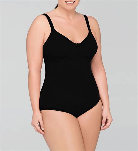 Body Wrap The Pinup Plus Full Figure Bodysuit With Underwire 55001 Body Wrap Shapewear