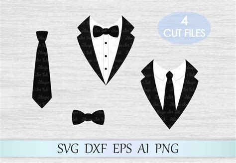 Tuxedo Svg Tuxedo Clipart Suit Svg Suit Svg File