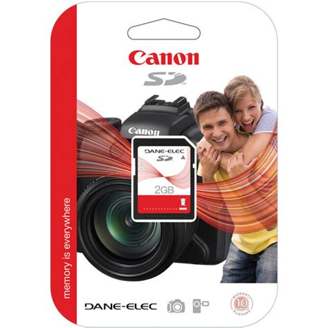 Canon 2gb Sd Memory Card 4338b001 Bandh Photo Video