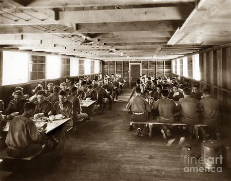 Army Mess Hall Fort Ord Monterey California 1941