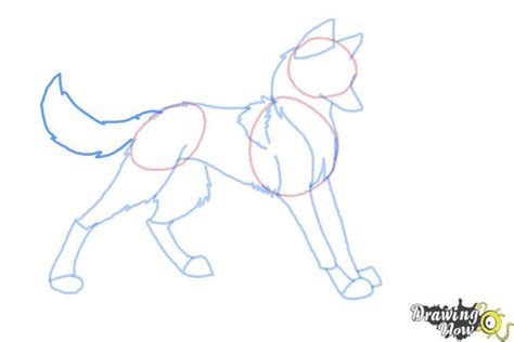 How To Draw Anime Wolves Drawingnow
