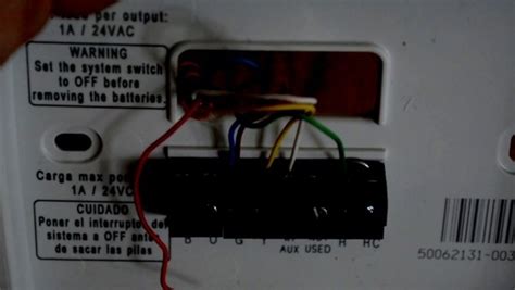 Wiring, removing thermostat from subbase, mounting subbase. Honeywell Thermostat Wiring Instructions
