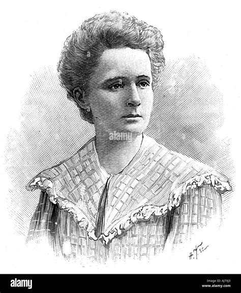 Marie Sklodowska Curie Polish Born French Physicist 1904 Artist