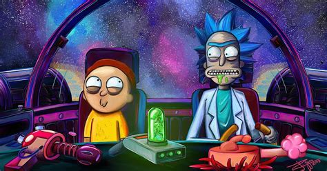 If you haven't guessed, then think back to one of the most beloved movie franchises of. Rick and Morty Wallpaper