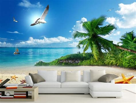 Customize Size 3d Wallpaper Landscape Wallpaper 3d Mural Home