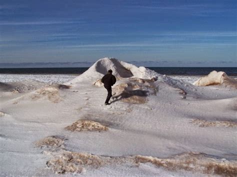 Ice Volcanoes Of The Great Lakes Snow Addiction News About