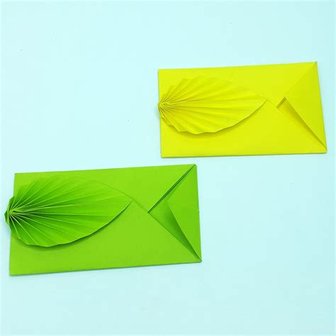 Easy Origami Leaf Envelope Making Tutorial Diy Paper Envelope With
