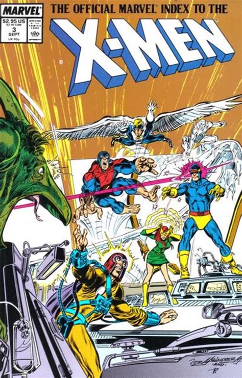 Official Marvel Index To The X Men The 3 Value Gocollect Official