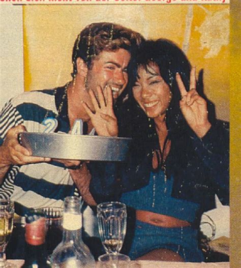 George Michael Snd His Girlfriend Kathy Jeung George Michael Careless Whisper George Michael