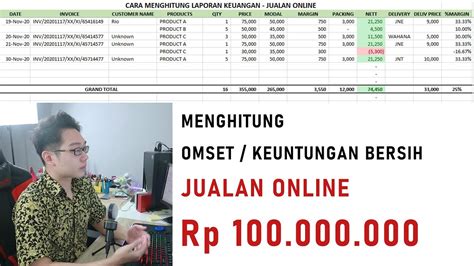 Pada dasbord awal shoppe posisi pojok kiri atas ya ada tulisan jual klik lalu ikuti langkahnya. Cara Menghitung OMSET Laporan Keuangan Jualan Online ...