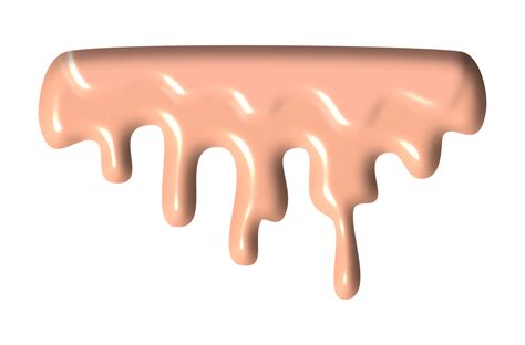 The Beige Liquid Was Dripping Down 34917073 Png