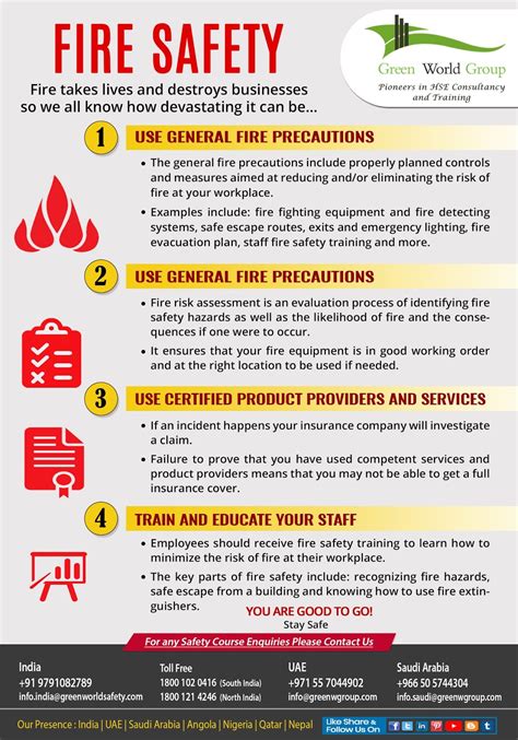 General Tips For Fire Safety Gwg