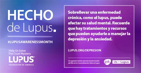 Manejando Su Salud Mental Con Lupus Lupus Foundation Of America