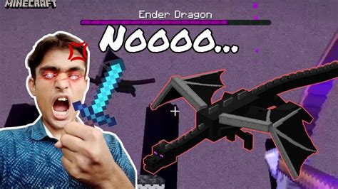 Fight Gone Wrong With Ender Dragon 😠 Youtube