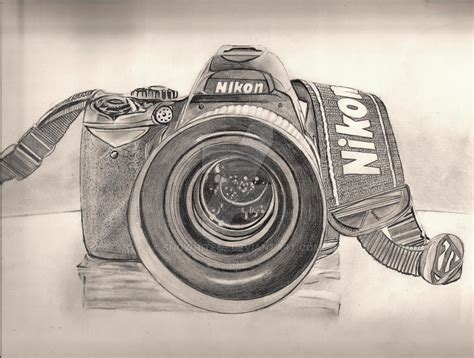 Nikon By Pencil By Snowhite69 On Deviantart