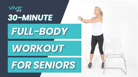 30 Minute Full Body Workout For Seniors At Home With Coach Kim Youtube