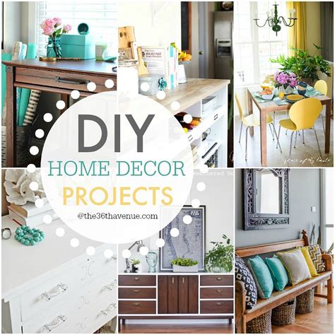 Diy home decor crafts are fun but making something that will actually have decor value may be a bigger challenge than you've anticipated. DIY Home Decor Projects and Ideas | The 36th AVENUE