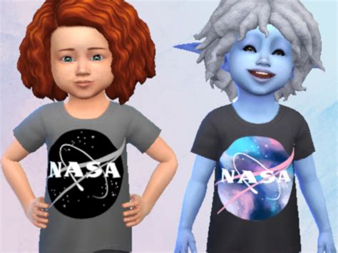 The Sims Resource Toddler Nasa Shirts