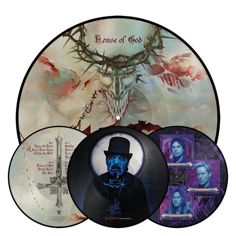 King Diamond House Of God Picture Disc 2x12 Metal Blade Records