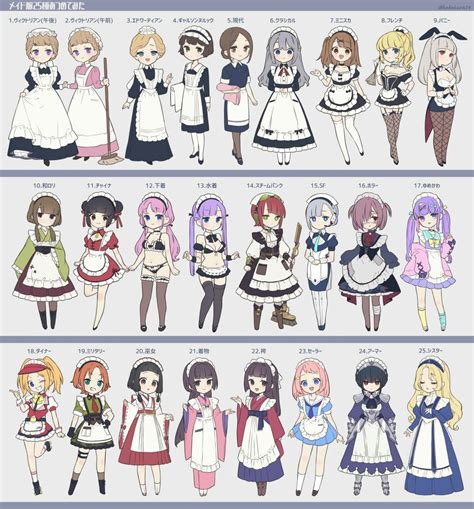 Maid Outfit Anime Anime Maid Anime Outfits Chibi Drawings Cute Drawings Art Anime Fille