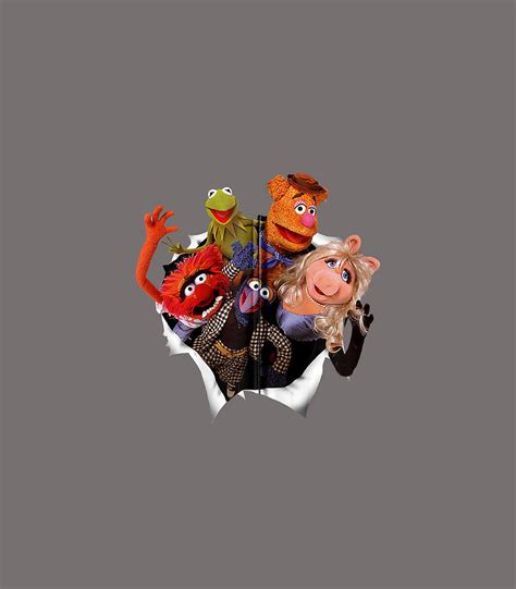 Disney The Muppets Group Shot Breakthrough Digital Art By Barryf Apolo