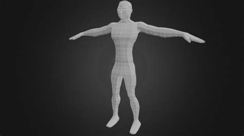 Low Poly Male Human First Try Download Free 3d Model By O7odlyzr