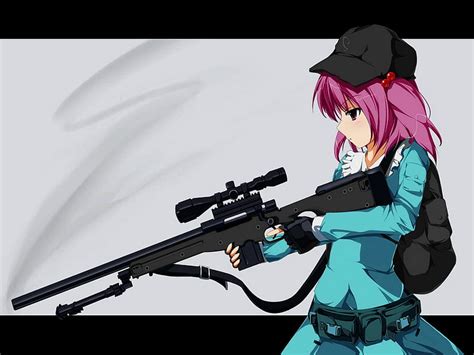 Sniper Girl Anime Other Hd Wallpaper Peakpx