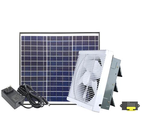 Solar Louvered Wall Fan Sunny International Power Ltd